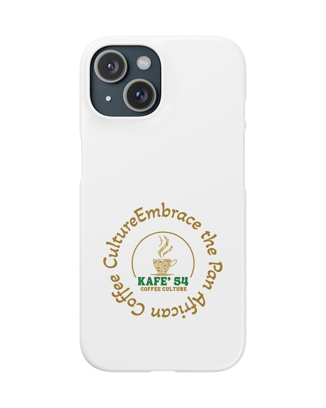 Coffee Culture Snap Phone Case KAFE' 54 Embrace the Vibe