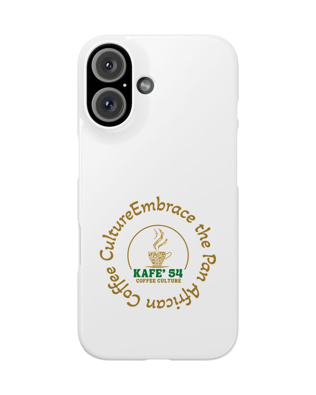 Coffee Culture Snap Phone Case KAFE' 54 Embrace the Vibe