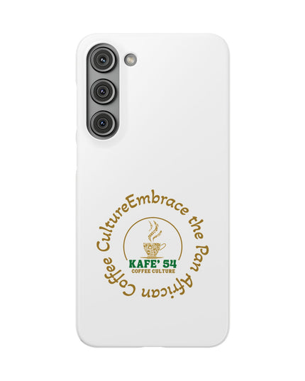 Coffee Culture Snap Phone Case KAFE' 54 Embrace the Vibe