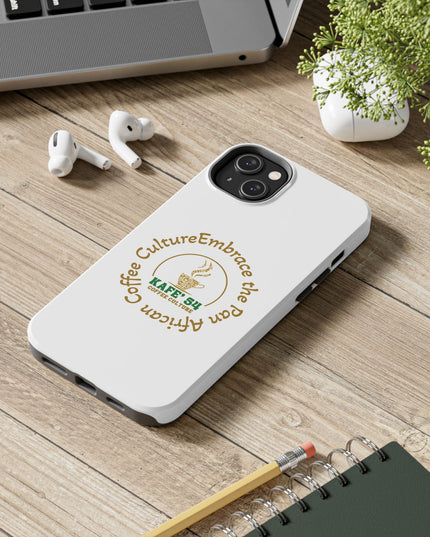 Coffee Culture Tough Phone Case KAFE 54 Embrace Design