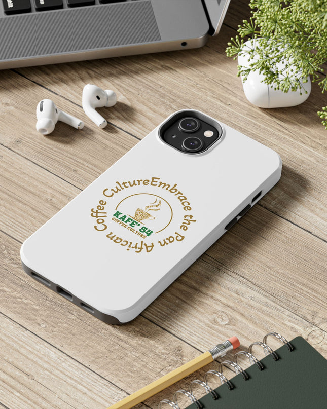 Coffee Culture Tough Phone Case KAFE 54 Embrace Design