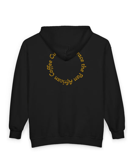 Coffee Culture Hoodie - Embrace Unisex Zip Sweatshirt