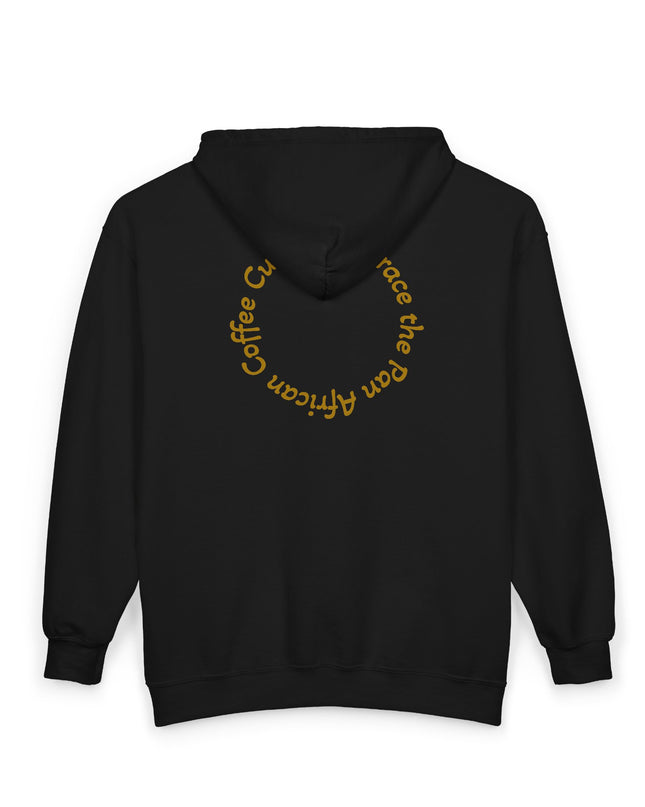 Coffee Culture Hoodie - Embrace Unisex Zip Sweatshirt