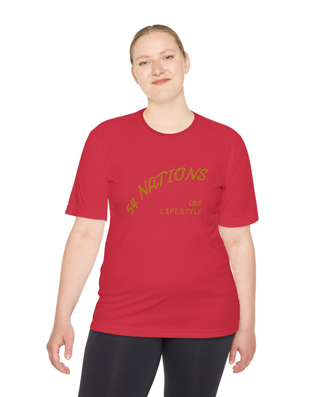 Coffee Culture 54 Nations Unisex Moisture Wicking T-shirt