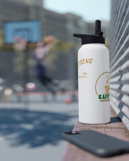 Coffee Culture Stainless Steel Water Bottle