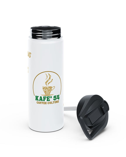 Coffee Culture Stainless Steel Water Bottle