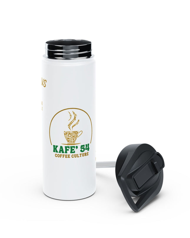 Coffee Culture Stainless Steel Water Bottle