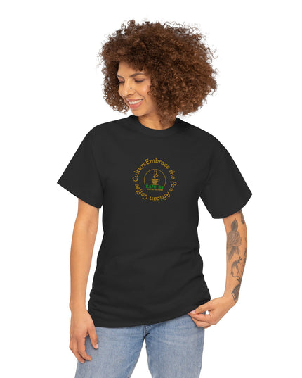 Pan-African Coffee Culture T-Shirt — Celebrate 54 Nations