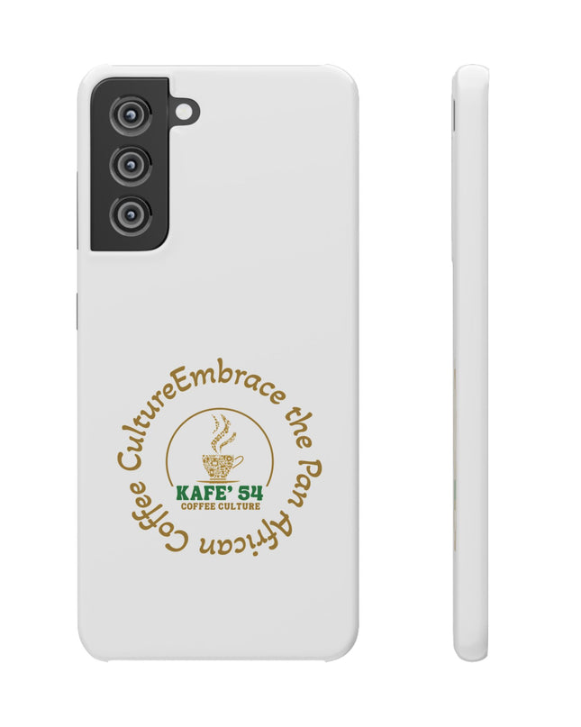 Coffee Culture Snap Phone Case KAFE' 54 Embrace the Vibe