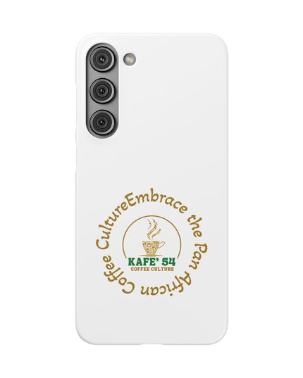 Coffee Culture Snap Phone Case KAFE' 54 Embrace the Vibe