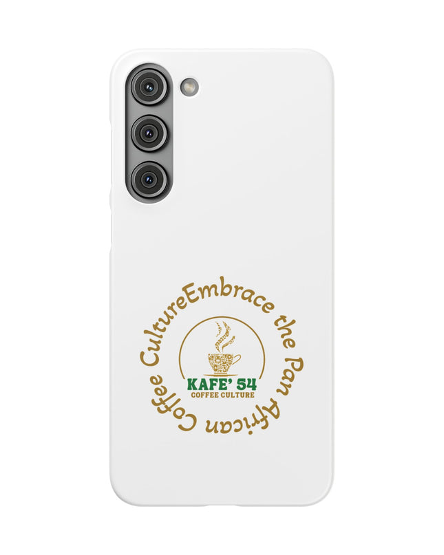 Coffee Culture Snap Phone Case KAFE' 54 Embrace the Vibe