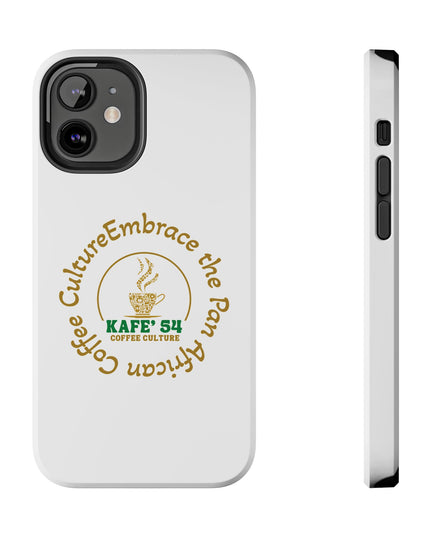 Coffee Culture Tough Phone Case KAFE 54 Embrace Design
