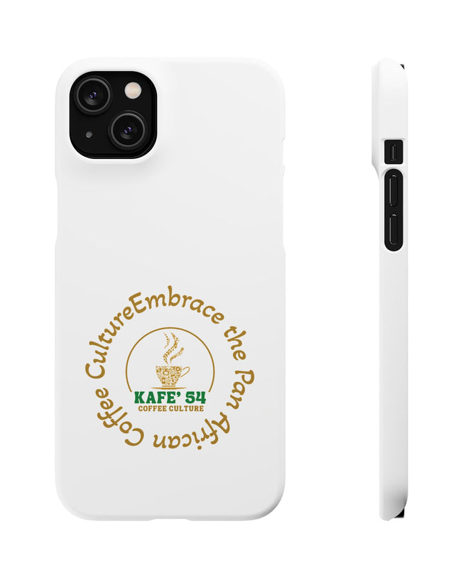 Coffee Culture Snap Phone Case KAFE' 54 Embrace the Vibe