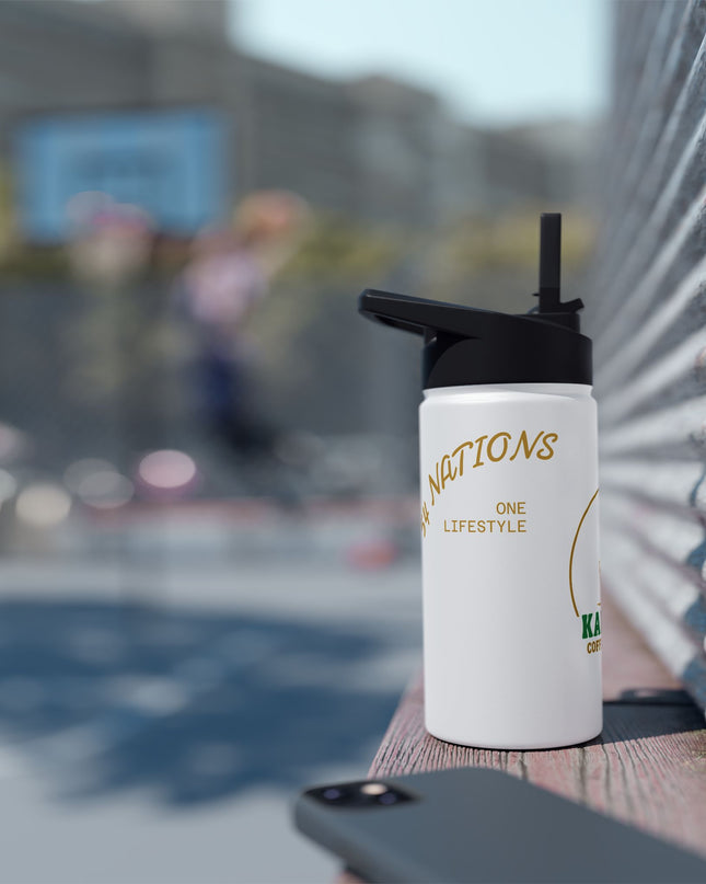 Coffee Culture Stainless Steel Water Bottle