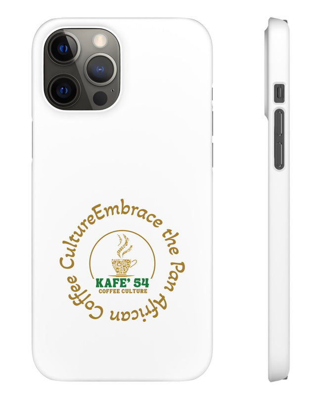 Coffee Culture Snap Phone Case KAFE' 54 Embrace the Vibe