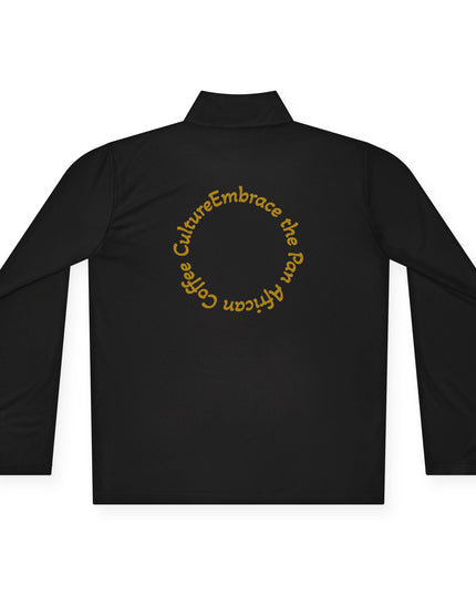 Quarter-Zip Pullover K54 Logo Embrace Back Design
