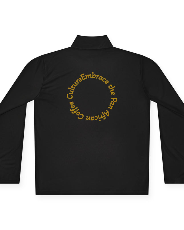 Quarter-Zip Pullover K54 Logo Embrace Back Design