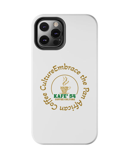 Coffee Culture Tough Phone Case KAFE 54 Embrace Design