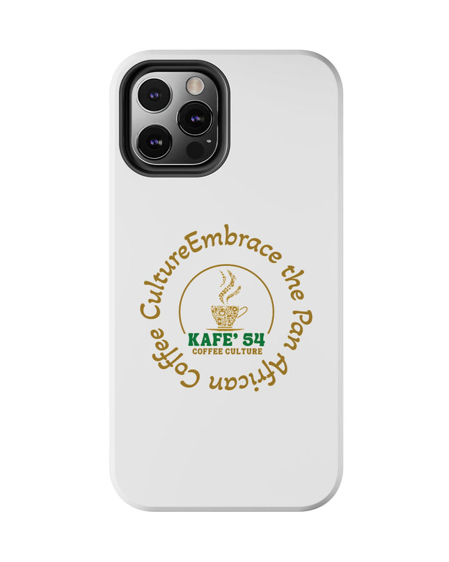 Coffee Culture Tough Phone Case KAFE 54 Embrace Design