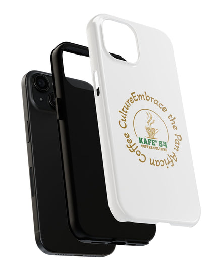 Coffee Culture Tough Phone Case KAFE 54 Embrace Design