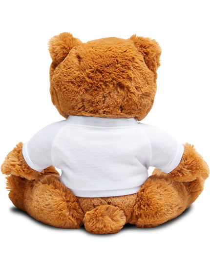 Plush Teddy Bear Embrace TShirt Soft Brown Keepsake Gift