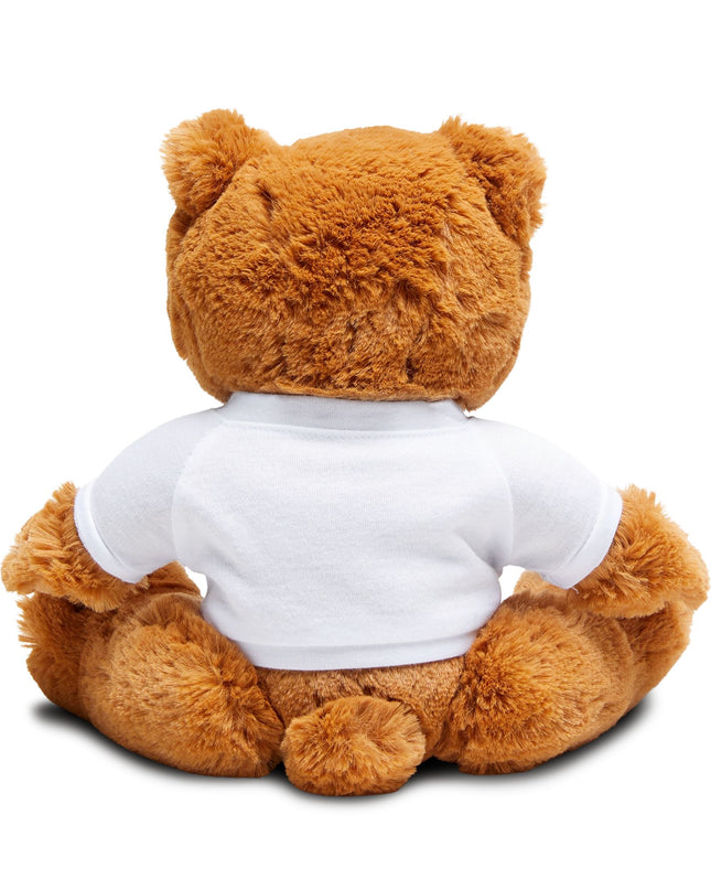 Plush Teddy Bear Embrace TShirt Soft Brown Keepsake Gift