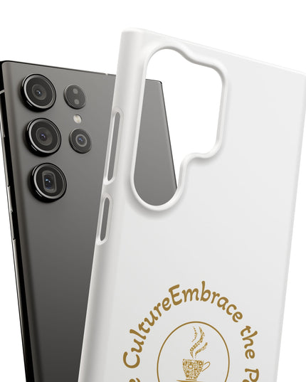 Coffee Culture Snap Phone Case KAFE' 54 Embrace the Vibe