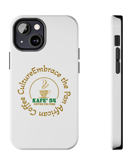 Coffee Culture Tough Phone Case KAFE 54 Embrace Design