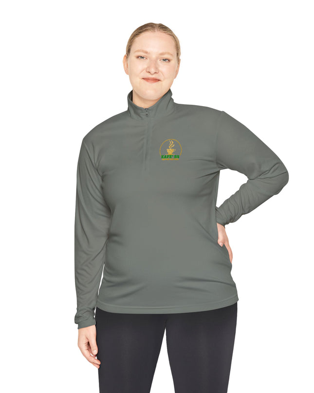 Quarter-Zip Pullover K54 Logo 54 Nations Back Design