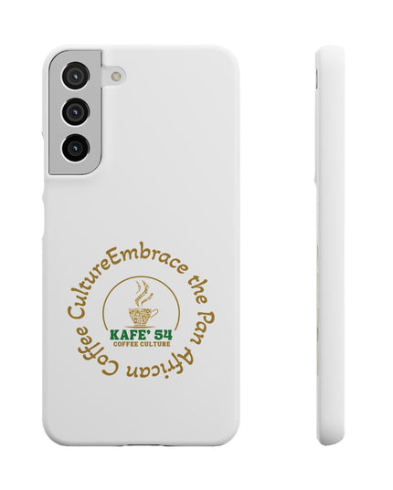 Coffee Culture Snap Phone Case KAFE' 54 Embrace the Vibe