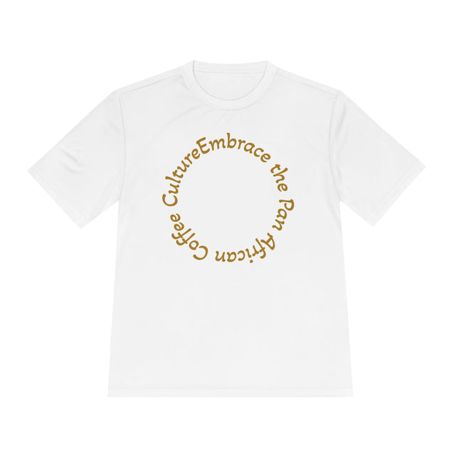 Coffee Culture Embrace Unisex Moisture Wicking T-shirt