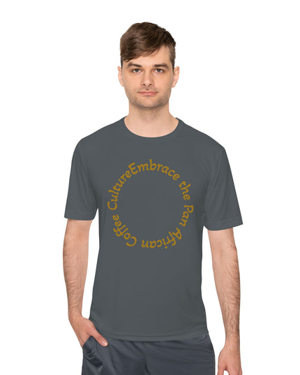 Coffee Culture Embrace Unisex Moisture Wicking T-shirt