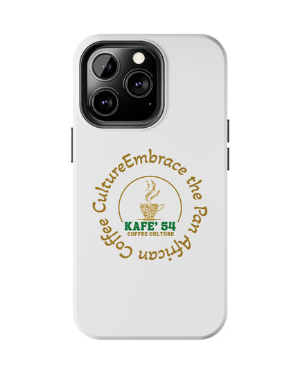 Coffee Culture Tough Phone Case KAFE 54 Embrace Design