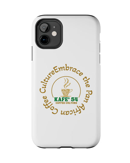 Coffee Culture Tough Phone Case KAFE 54 Embrace Design