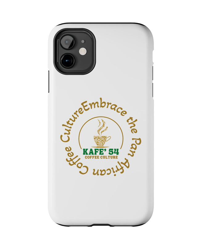 Coffee Culture Tough Phone Case KAFE 54 Embrace Design