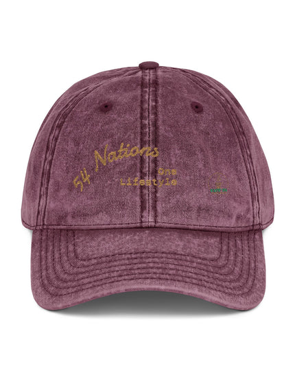 Vintage Embroidered Baseball Cap