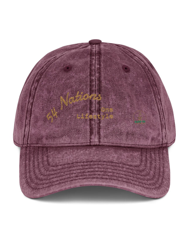 Vintage Embroidered Baseball Cap