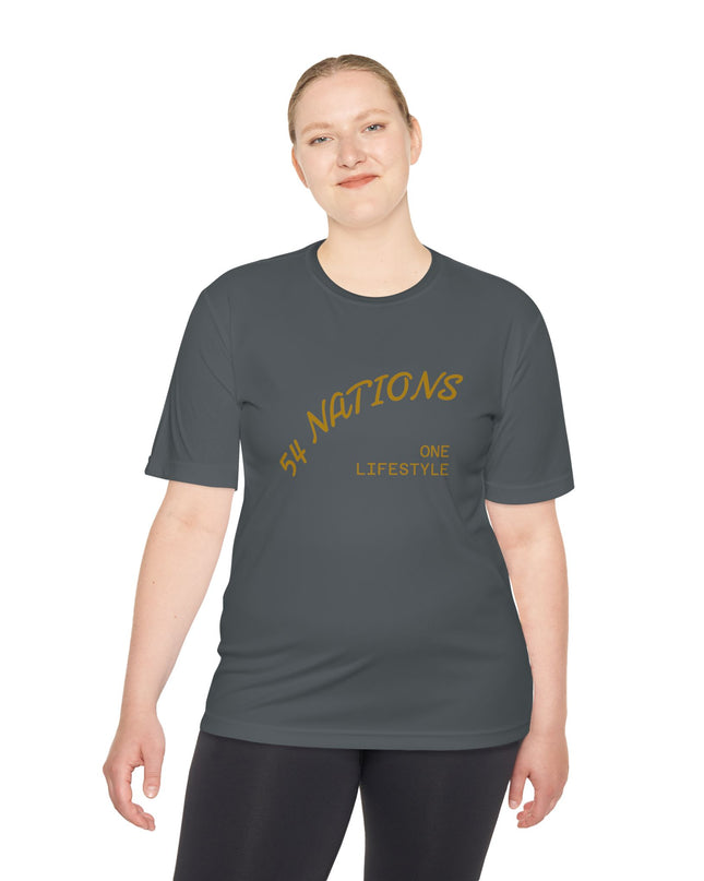 Coffee Culture 54 Nations Unisex Moisture Wicking T-shirt