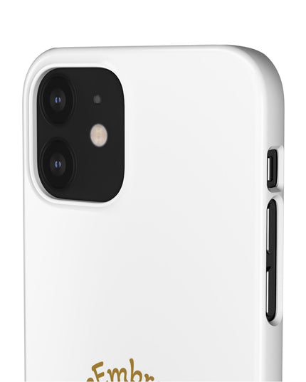 Coffee Culture Snap Phone Case KAFE' 54 Embrace the Vibe