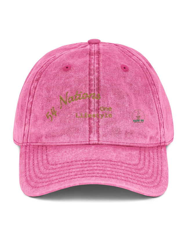 Vintage Embroidered Baseball Cap