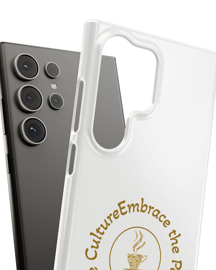 Coffee Culture Snap Phone Case KAFE' 54 Embrace the Vibe