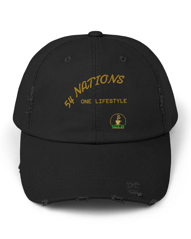 Distressed Coffee Club Cap