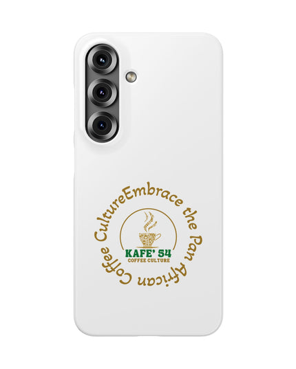 Coffee Culture Snap Phone Case KAFE' 54 Embrace the Vibe