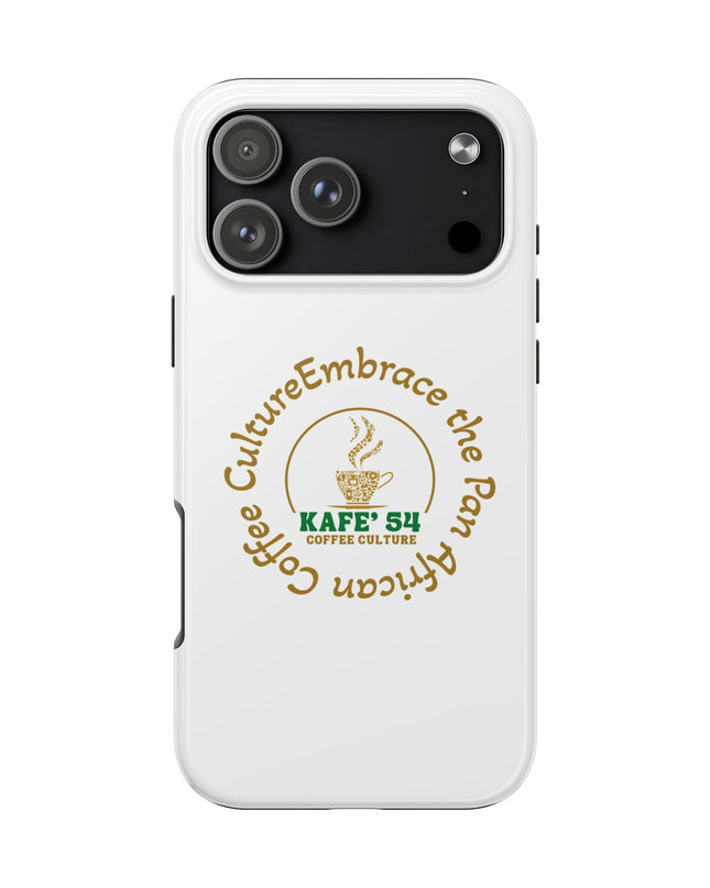 Coffee Culture Tough Phone Case KAFE 54 Embrace Design