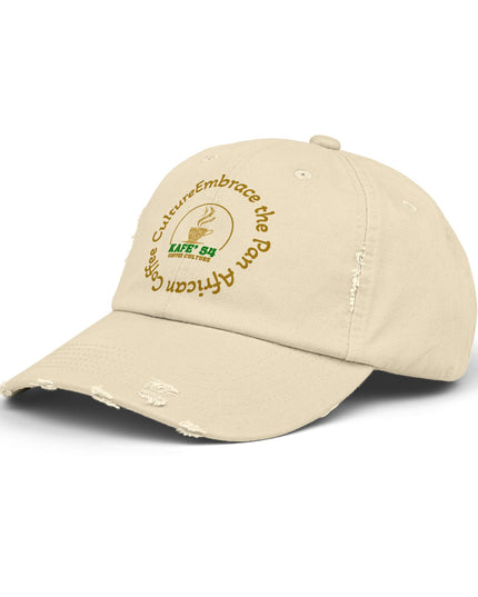 Distressed Coffee Club Cap