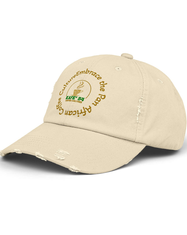 Distressed Coffee Club Cap
