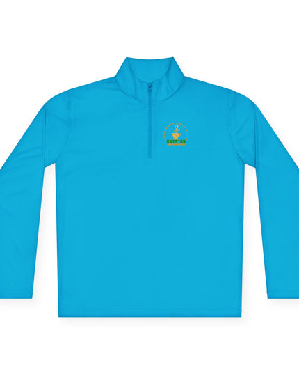 Quarter-Zip Pullover K54 Logo Embrace Back Design