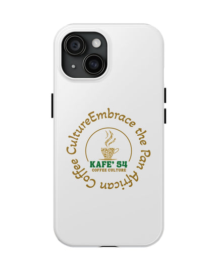 Coffee Culture Tough Phone Case KAFE 54 Embrace Design