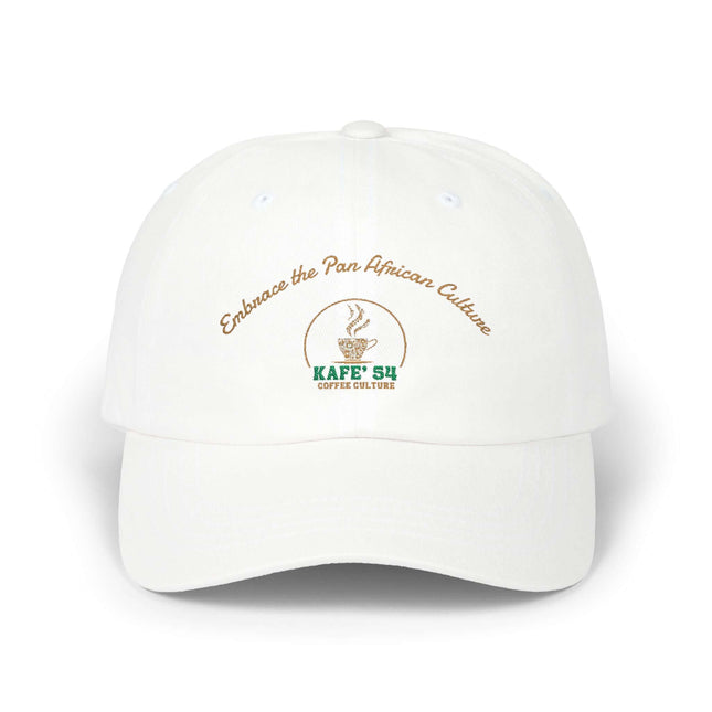 Kafe' 54 Dad Cap — "Embrace the Pan African Culture" Embroidered Hat