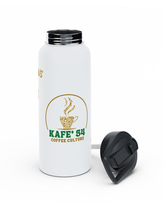 Coffee Culture Stainless Steel Water Bottle